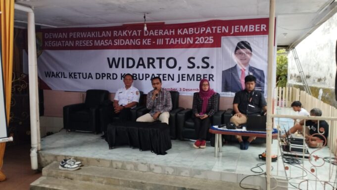 Reses di Jember Lor, Widarto Laporkan Kinerja dan Soroti Sejumlah Isu Daerah