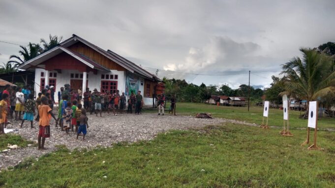 Jelang Hari Raya Natal dan Tahun Baru, Kodim 1715/Yahukimo Gelar Lomba Panahan Tradisional