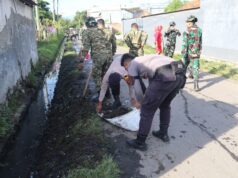 TNI, Polri, dan Masyarakat Uma Sima Bersatu dalam Karya Bakti Hari Juang TNI AD