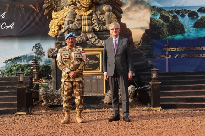 USG DPO Mr. Jean-Pierre Lacroix : PBB Sangat Menghargai Kontribusi Indonesia dan Peran Penting Satgas Kontingen Garuda di Republik Afrika Tengah