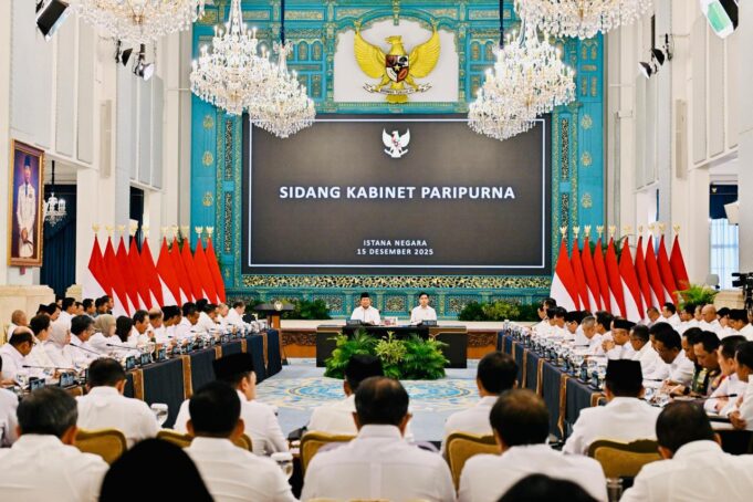 Panglima TNI Hadiri Sidang Kabinet Paripurna Bahas Penanganan Bencana dan Isu Strategis