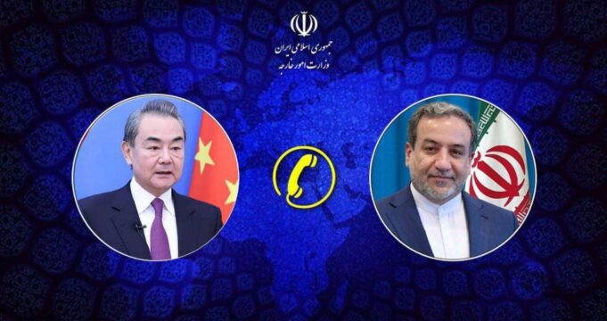 Menlu Iran dan Menlu Tiongkok Bahas Situasi Iran