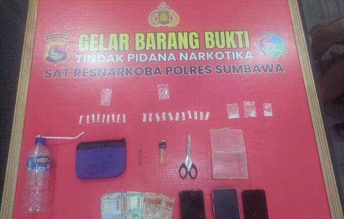 Sempat Buang 23 Poket Sabu, Pengedar di Plampang Diringkus Polisi