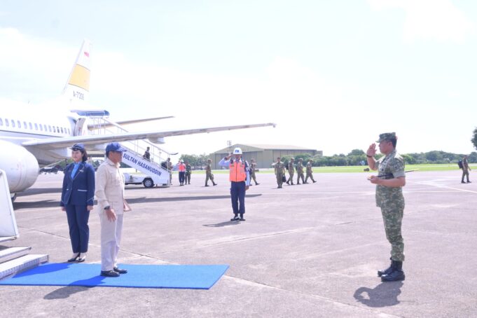 Wamenhan RI Tinjau Kesiapan Pembangunan Infrastruktur Strategis TNI AU di Lanud Sultan Hasanuddin
