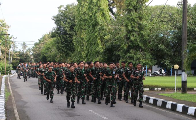 Pelihara Disiplin Dasar Prajurit, Lanud Sultan Hasanuddin Gelar Minggu Militer dengan Permildas