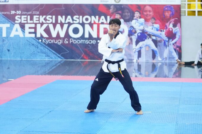 Pengurus Besar Taekwondo Indonesia Gelar Seleksi Nasional 180 Atlet Taekwondo
