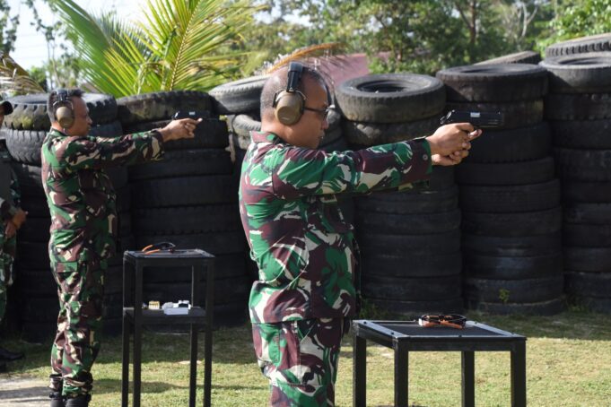 Asah Ketangkasan, Kodaeral XIII Gelar Latihan Menembak
