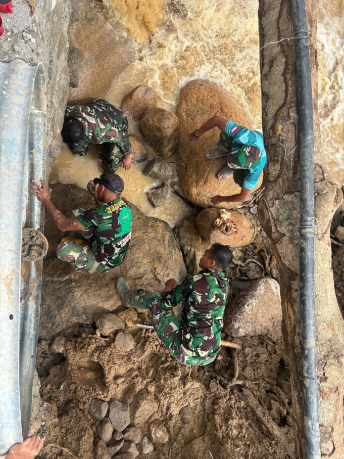 TNI AD Percepat Pembangunan Jembatan Aramco di Bener Meriah, Pulihkan Akses dan Bantu Ekonomi Warga