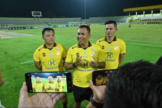 Nobar Barito Putera, Komandan Lanud Sjamsudin Noor Perkuat Soliditas Banua dalam Semangat Kebersamaan