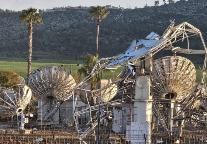 Hizbullah Hancurkan Satelit Devisi Komunikasi dan Pertahanan Siber Israel