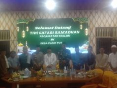 Safari Ramadan Pemerintah Kecamatan Maluk di Desa Pasir Putih