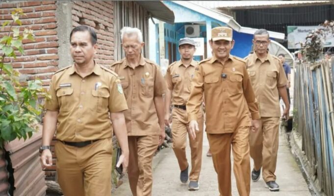 Tinjau Lokasi Kebakaran di Ngeru, Wabup Salurkan Bantuan