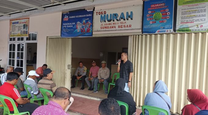 Pemkab Sumbawa Benahi Distribusi LPG 3 Kg, Seketeng Jadi Pilot Project Pendataan