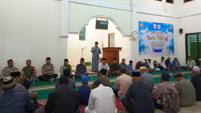 Pemerintah Desa Mantun Gelar Peringatan Isra Mikraj Nabi Muhammad SAW