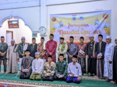 Desa Mantun Gelar Peringatan Nuzulul Qur’an Di Masjid Muftahuh Jannah