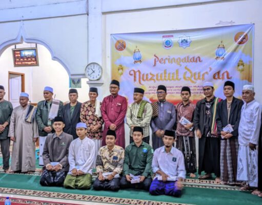 Desa Mantun Gelar Peringatan Nuzulul Qur’an Di Masjid Muftahuh Jannah