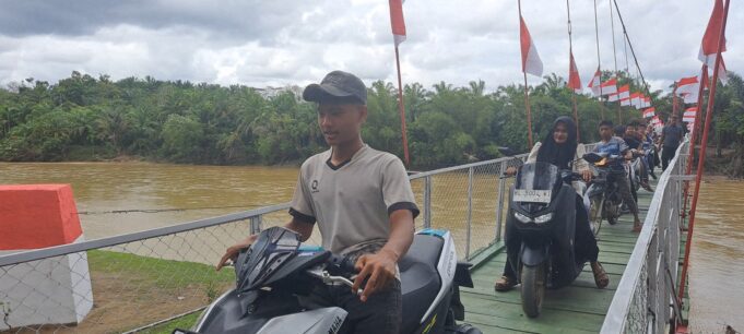 Kasad Launching 11 Jembatan Gantung di Aceh, Bagian dari 218 Jembatan yang Rampung Dibangun TNI