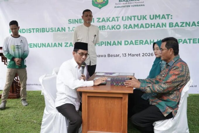 Bupati Ajak Galakkan Zakat dan Infak, Baznas Kumpul Rp1,5 Miliar di 2026