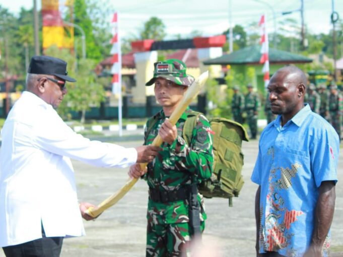 Bupati Mimika Buka TMMD Reguler Ke-128 Kodim 1710/Mimika, Kampung Keakwa Jadi Sasaran Utama