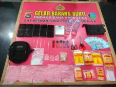 Empat Jaringan Narkoba Digulung, Polisi Sita 29,56 Gram Sabu dan 85 Butir Ekstasi