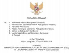 Bupati Keluarkan Edaran Hemat BBM