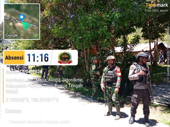 Koramil 1714-01/ILU Lakukan Penjemputan Jenazah oleh Aparat Gabungan TNI dan Polri Distrik ILU