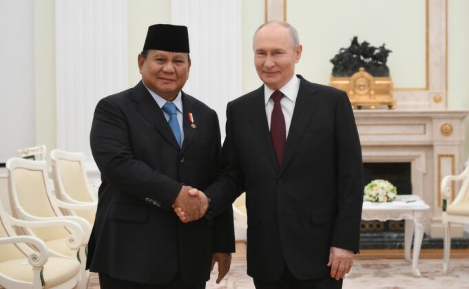 Presiden Rusia dan Presiden Indonesia Bertemu
