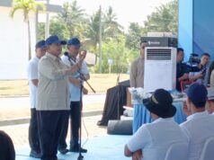 Panglima TNI Dampingi Presiden RI Prabowo Subianto Panen Raya Udang di Kebumen