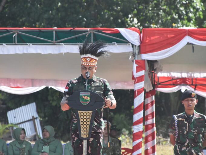 Pangdam XVII/Cenderawasih Resmi Tutup TMMD Ke-128 Kodim 1710/Mimika di Kampung Keakwa