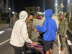 Satpol PP KSB Intensifkan Pengamanan Jalur Jalan Baru, Tindak Knalpot Brong dan Aksi Balap Liar