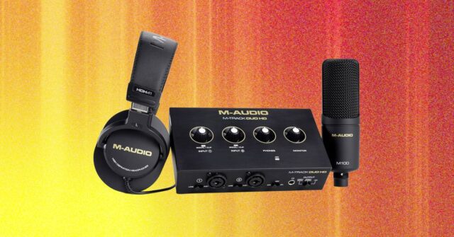 M-Audio M-Track Duo HD: Semua yang Butuhkan untuk Podcast Murah dan Berkualitas