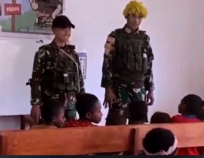TNI Tanamkan Wawasan Kebangsaan Melalui Program Papua Pintar