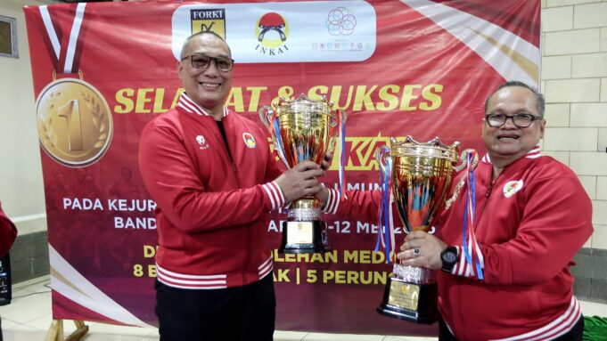 PP INKAI Mendominasi dan Juara Umum di Laga Keras Serta Bergengsi Kejurnas PB FORKI 2026