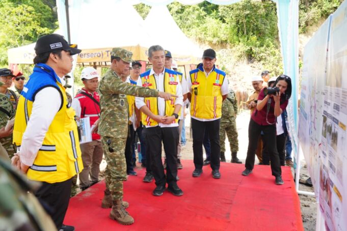 Kasum TNI Melaksanakan Kunjungan Kerja ke Wilayah Kabupaten Tapteng dan Tapsel Sumatera Utara