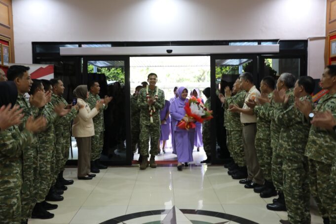 Tongkat Estafet Kepemimpinan Pusinfolahta TNI Resmi Berganti