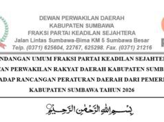 Terhadap 5 Ranperda, Fraksi PKS: Catatan Agar Tidak Sekadar Menjadi Dokumen Administratif