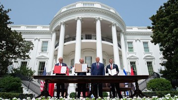 Trump Dorong Negara Arab Tandatangani Abraham Accords untuk Damai dengan Iran