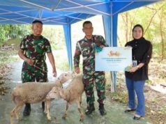 Ratusan Kantong Daging Kurban Disalurkan di Jakbar, Kodim Apresiasi MNC Peduli