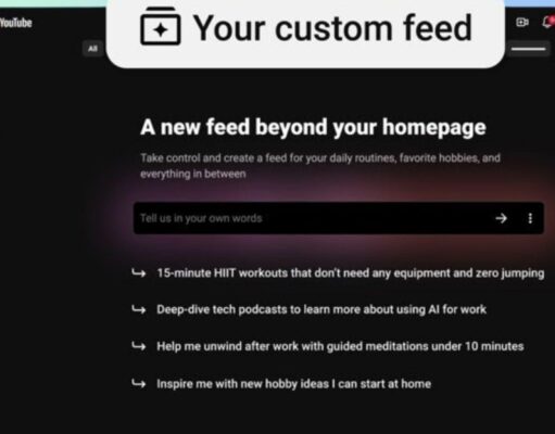 YouTube Luncurkan Fitur AI untuk Buat Feed Video Personal