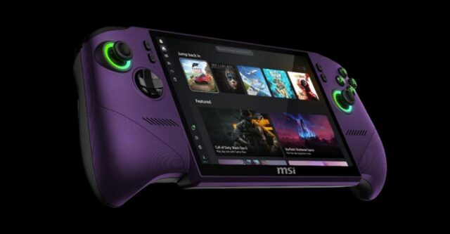 MSI Luncurkan Claw 8 EX AI Plus, Handheld Pertama dengan Chip Arc G3 Extreme