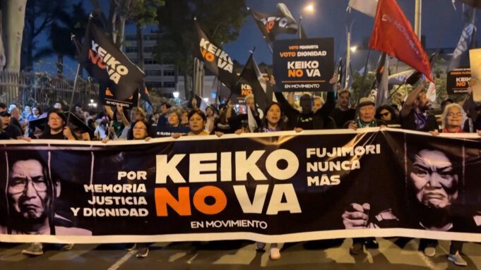 Ribuan Warga Peru Protes Kandidatur Keiko Fujimori