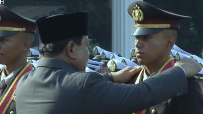 Prabowo Berikan Pembekalan ke Perwira Muda TNI-Polri