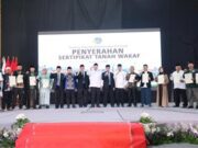 1.029 Sertifikat Wakaf Diserahkan ke Badan Hukum Keagamaan