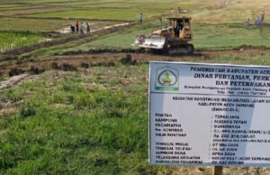 70 Pompa Irigasi Dihidupkan, Sawah Rusak Sedang Siap Tanam