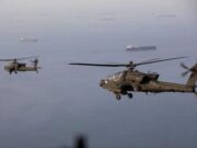 AS Balas Serangan Iran Usai Apache Jatuh di Selat Hormuz
