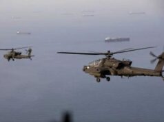 AS Balas Serangan Iran Usai Apache Jatuh di Selat Hormuz