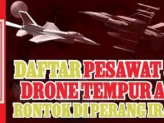 AS Kehilangan Dozen Pesawat dan Drone di Konflik Iran