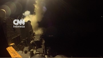 AS Luncurkan Rudal, Iran Balas Serangan