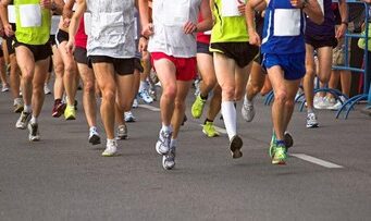 Ajudan Danrem Ikut Jogja Marathon Tanpa Bib