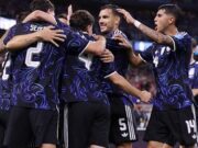 Argentina Dominasi Tanpa Messi, Unggul 2-0 Atas Yordania di Babak Pertama